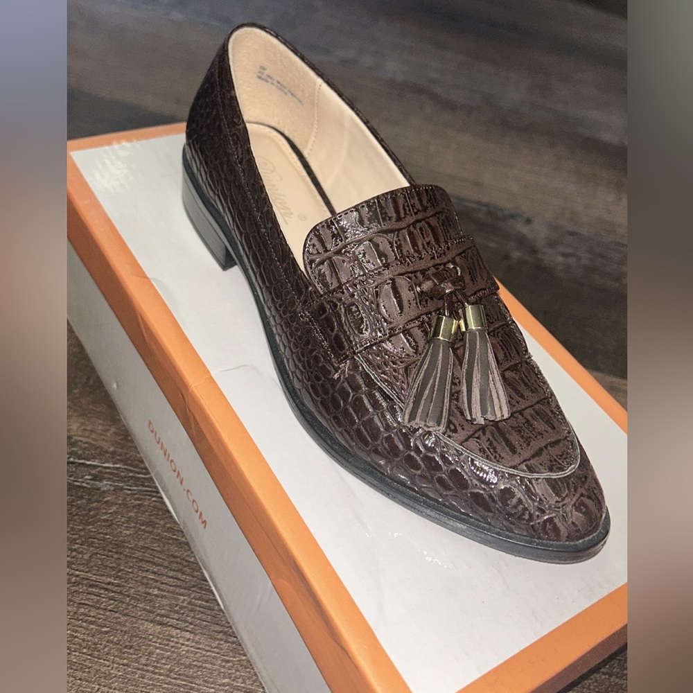 Faux loafers